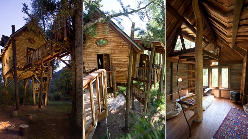 Illustration for article titled 13 Ingenious Treehouses That Go Out on a Limb